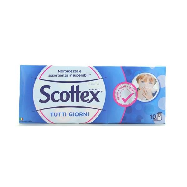 SCOTTEX FAZZOLETTI 10 PZ