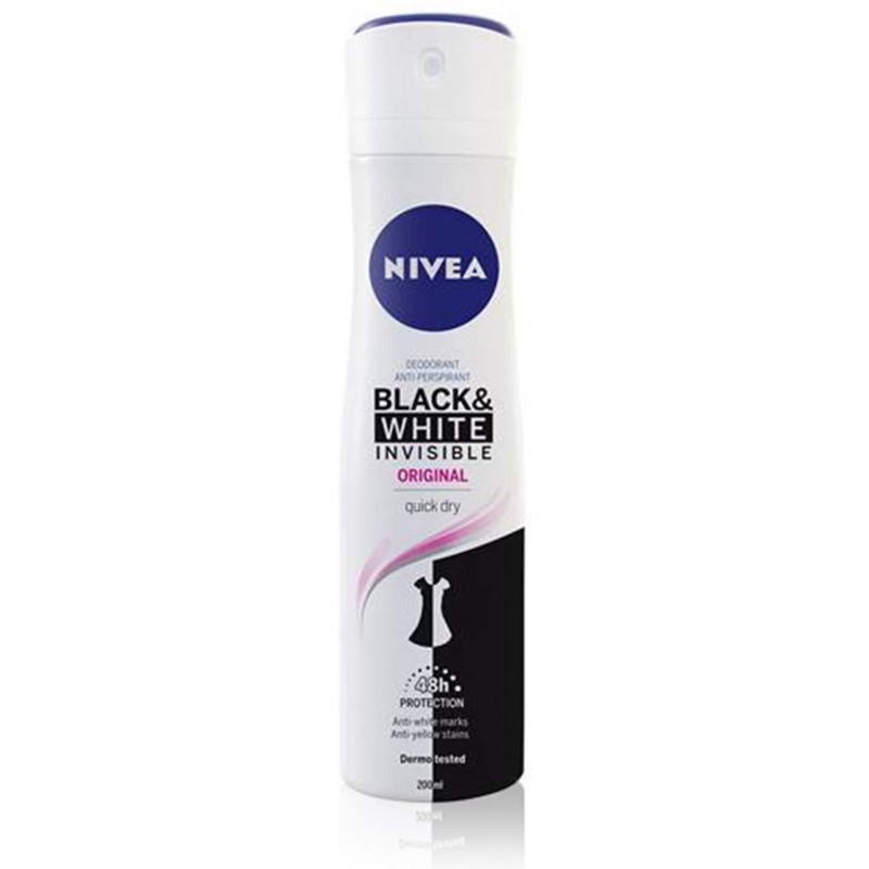 NIVEA DEO SPRAY B&W 