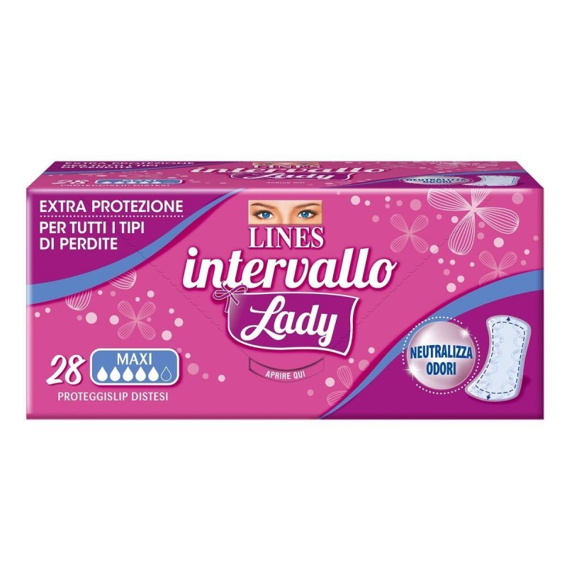 LINES INTERVALLO LADY MAXI 28 PZ DISTESI