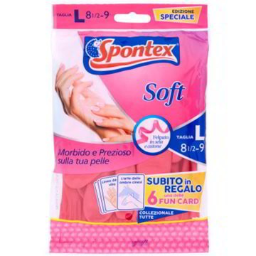 SPONTEX GUANTI SOFT TG L