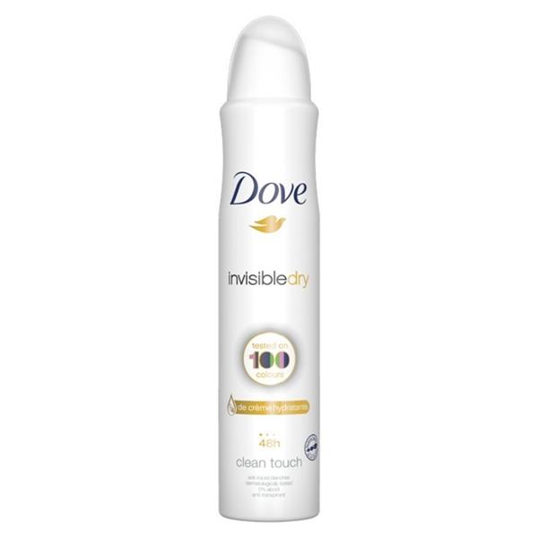 DOVE DEO SPRAY INVISIBLE 250 ML