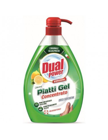 DUAL PIATTI GEL CONC. LIMONE 1 LT