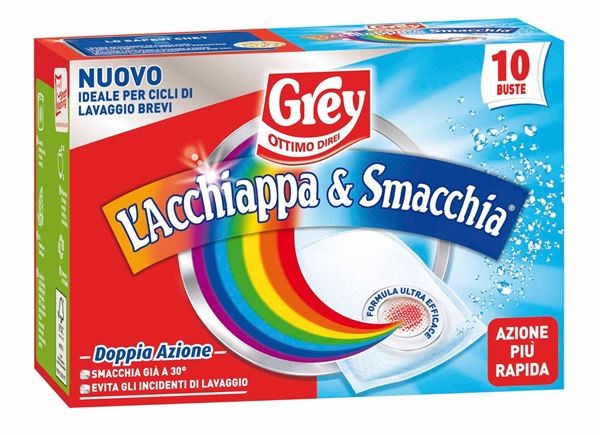 GREY ACCHIAPPA&SMACCHIA 10 BUSTE
