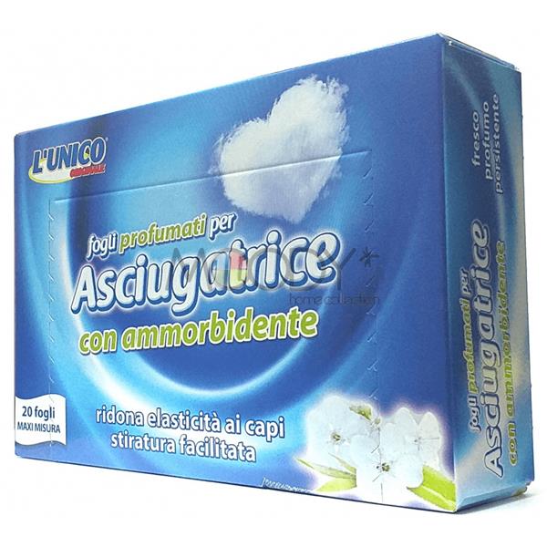 UNICO FOGLI ASCIUGATRICE 20 PZ