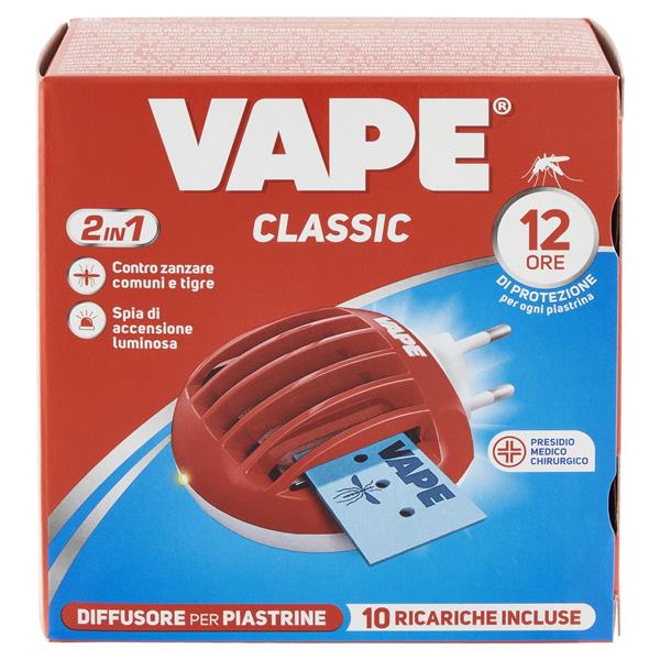 VAPE PIASTRINE DIFFUSORE +10 PIASTR