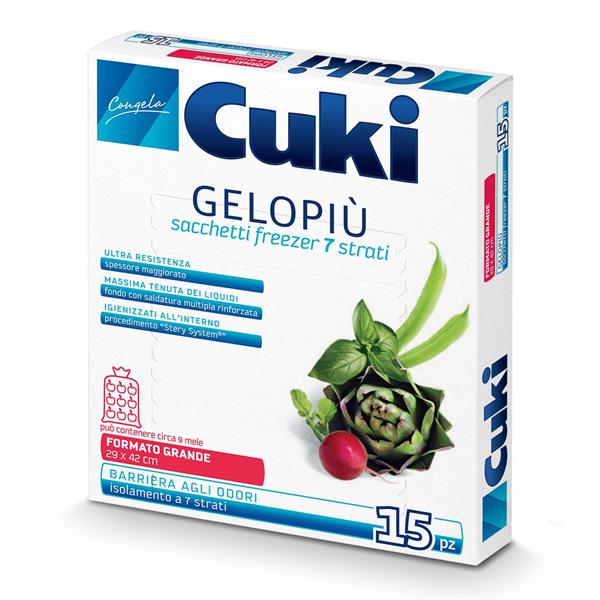 CUKI SACCHETTO GELO GRANDE 15 PZ