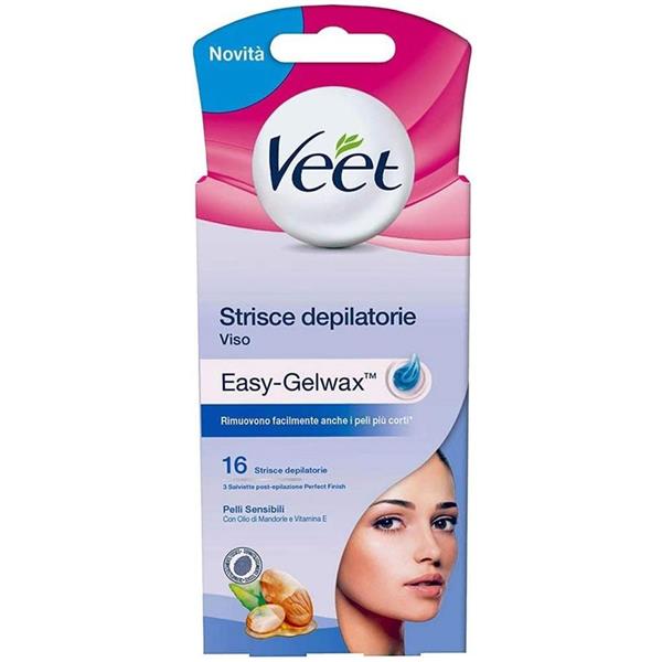VEET STRISCE VISO PELLI SENSIBILI 16 PZ