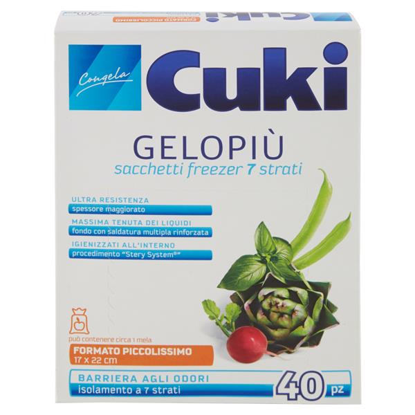 CUKI SACCH GELO PICCOLISSIMO 40 PZ