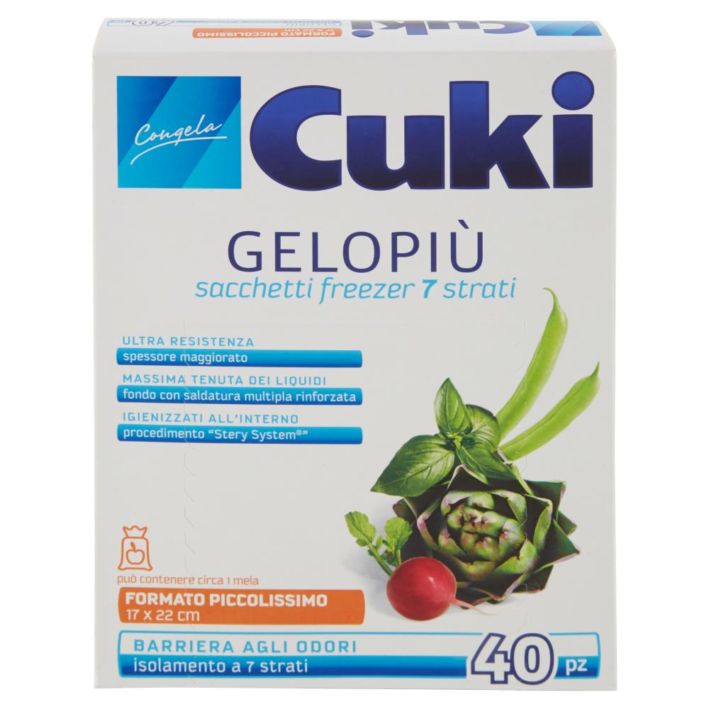 CUKI SACCH GELO PICCOLISSIMO 40 PZ
