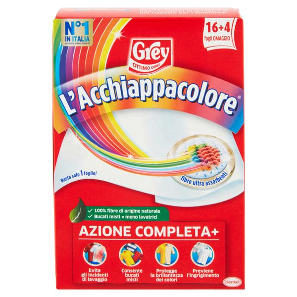 GREY L`ACCHIAPPACOLORE 16+4