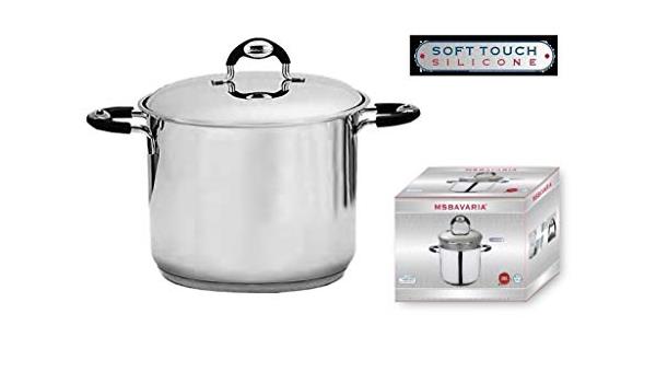 SOFT LINE BAVARIA PENTOLA C/COP. 18X15