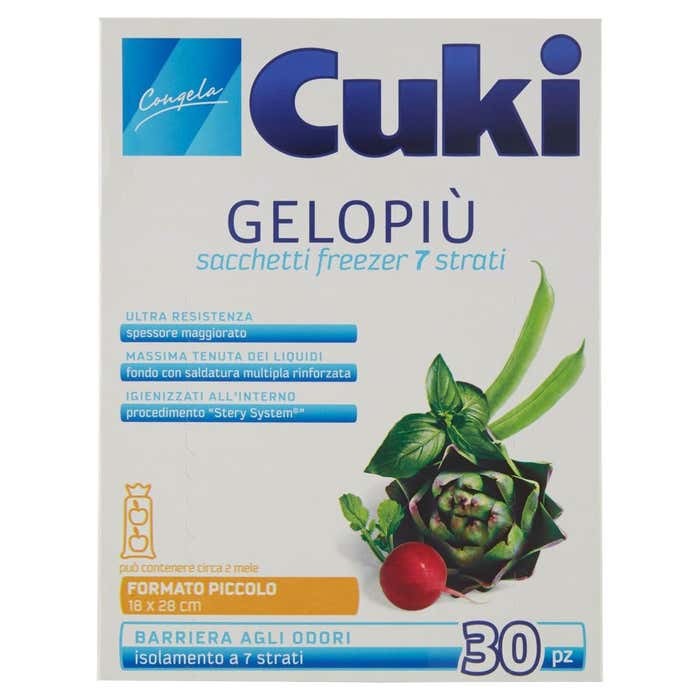 CUKI SACCH GELO PICCOLO 30PZ