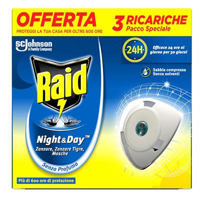 RAID NIGHT & DAY RICAR 3 PZ