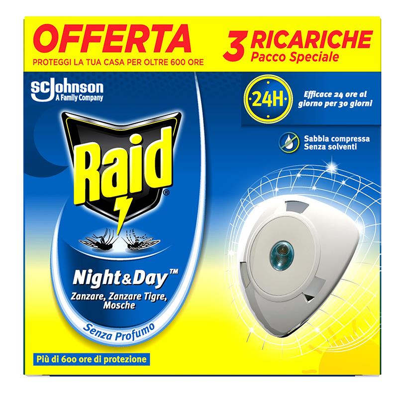 RAID NIGHT & DAY RICAR 3 PZ