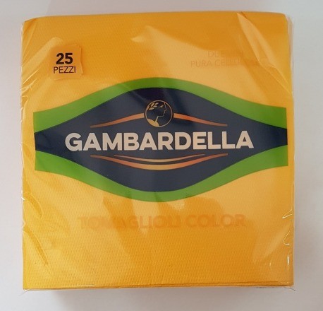 GAMBARDELLA TOV. GIALLI 25 PZ