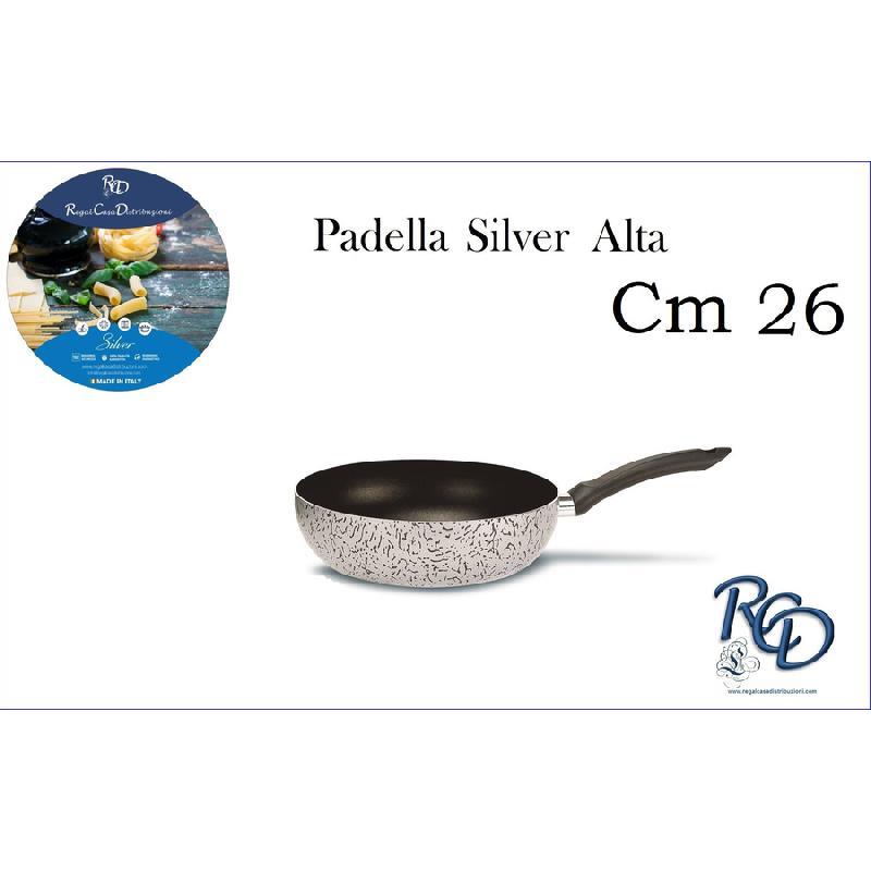 RCD PADELLA SILVER ALTA 26 CM