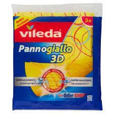 VILEDA PANNO GIALLO 3D 3PZ
