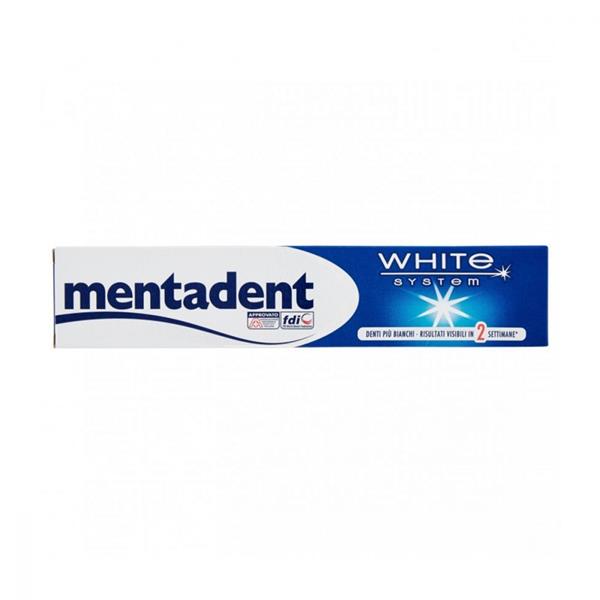 MENTADENT WHITE SYSTEM 75 ML