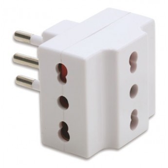 ADATTATORE TRIPLO 10A