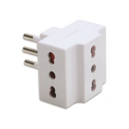 ADATTATORE TRIPLO 10A