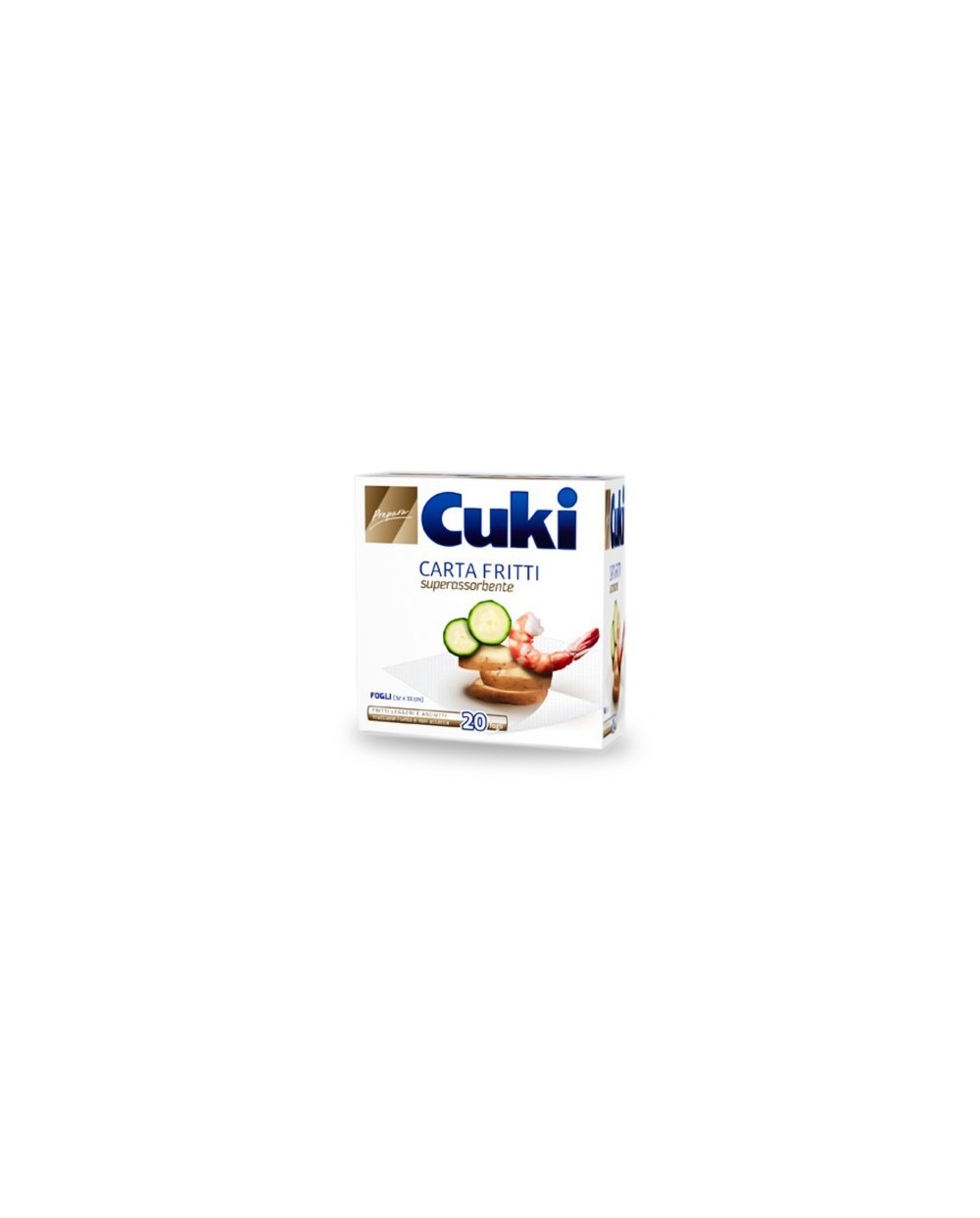 CUKI CARTA FRITTI 20 PZ 