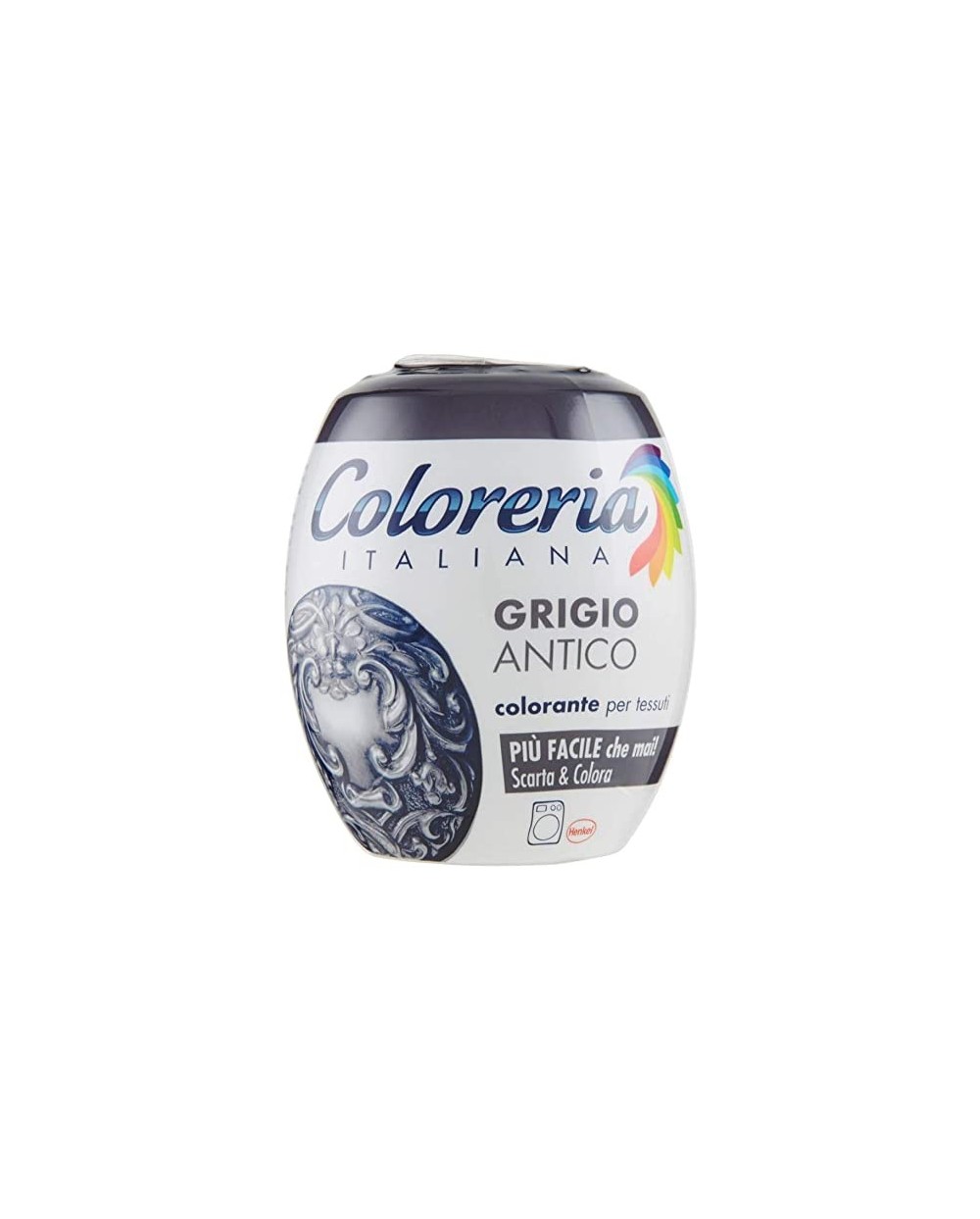 Coloreria Italiana Grey Tutto in 1 Colorante Per Tessuti Grigio Antico