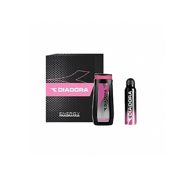 DIADORA COFFRET PINK S/G 400ML + DEO 150ML