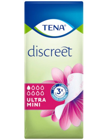 TENA LADY DISCREET ULTRA MINI 28PZ