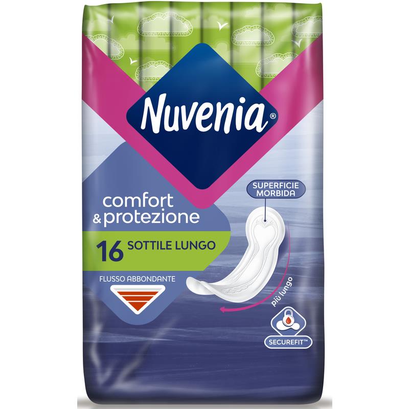 NUVENIA SOTTILE SUPER ANATOMICO(VERDE) 16PZ NEW