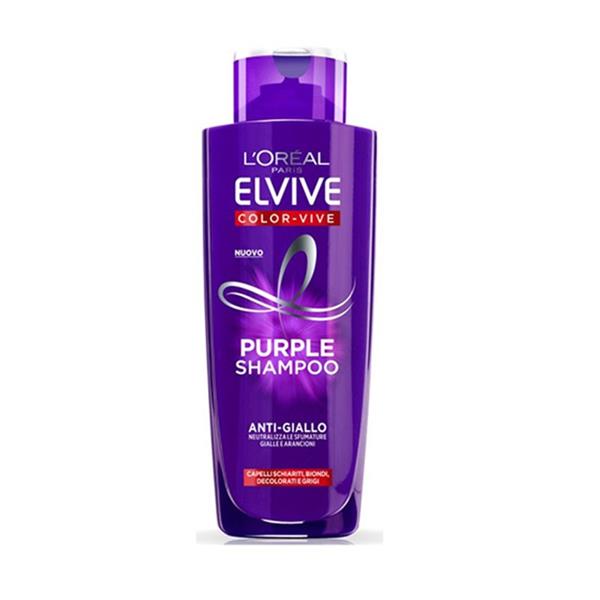 ELVIVE SH PURPLE ANTIGIALLO 200 ML