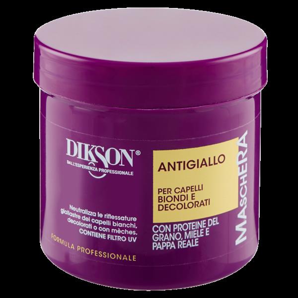 DIKSON MASCHERA ANTIGIALLO CAPELLI BIONDI E DECOLO