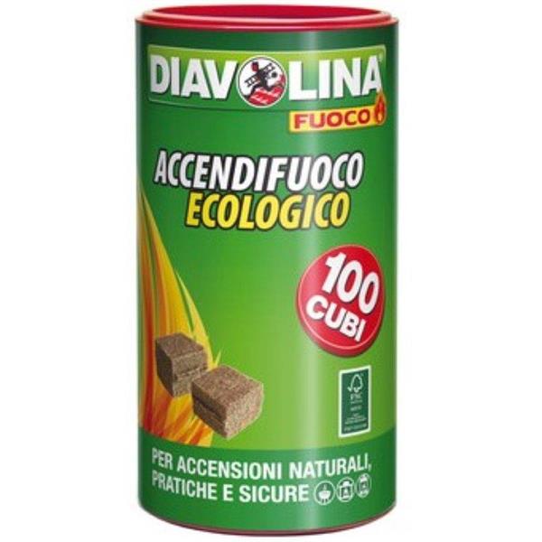 DIAVOLINA ACCENDIFUOCO 100 CUBI