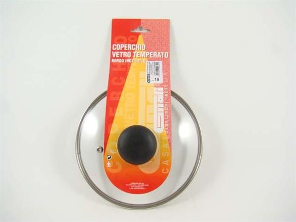 COPERCHIO VETRO 18 CM