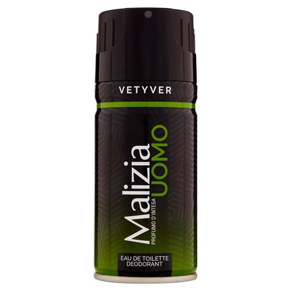 MALIZIA DEO UOMO VETYVER 150ML