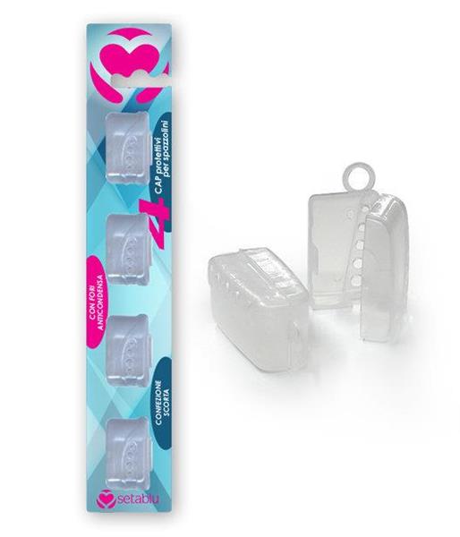 SETABLU COPRI SPAZZOLINO 4PZ 