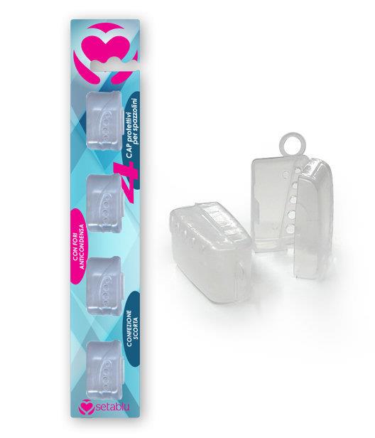 SETABLU COPRI SPAZZOLINO 4PZ 