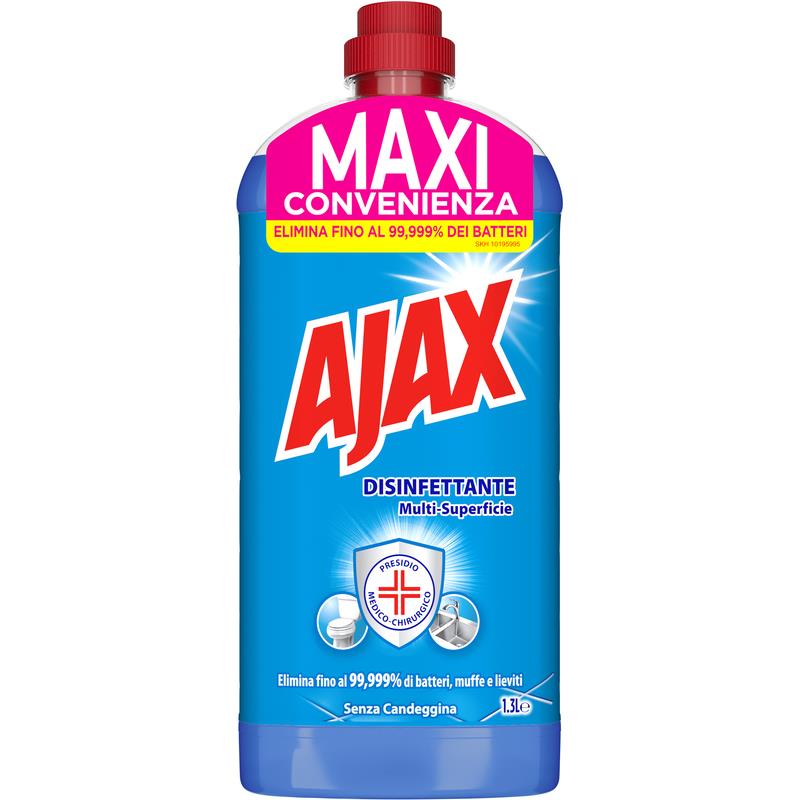 AJAX PAVIMENTI DISINFETTANTE NEW 1,30 LT