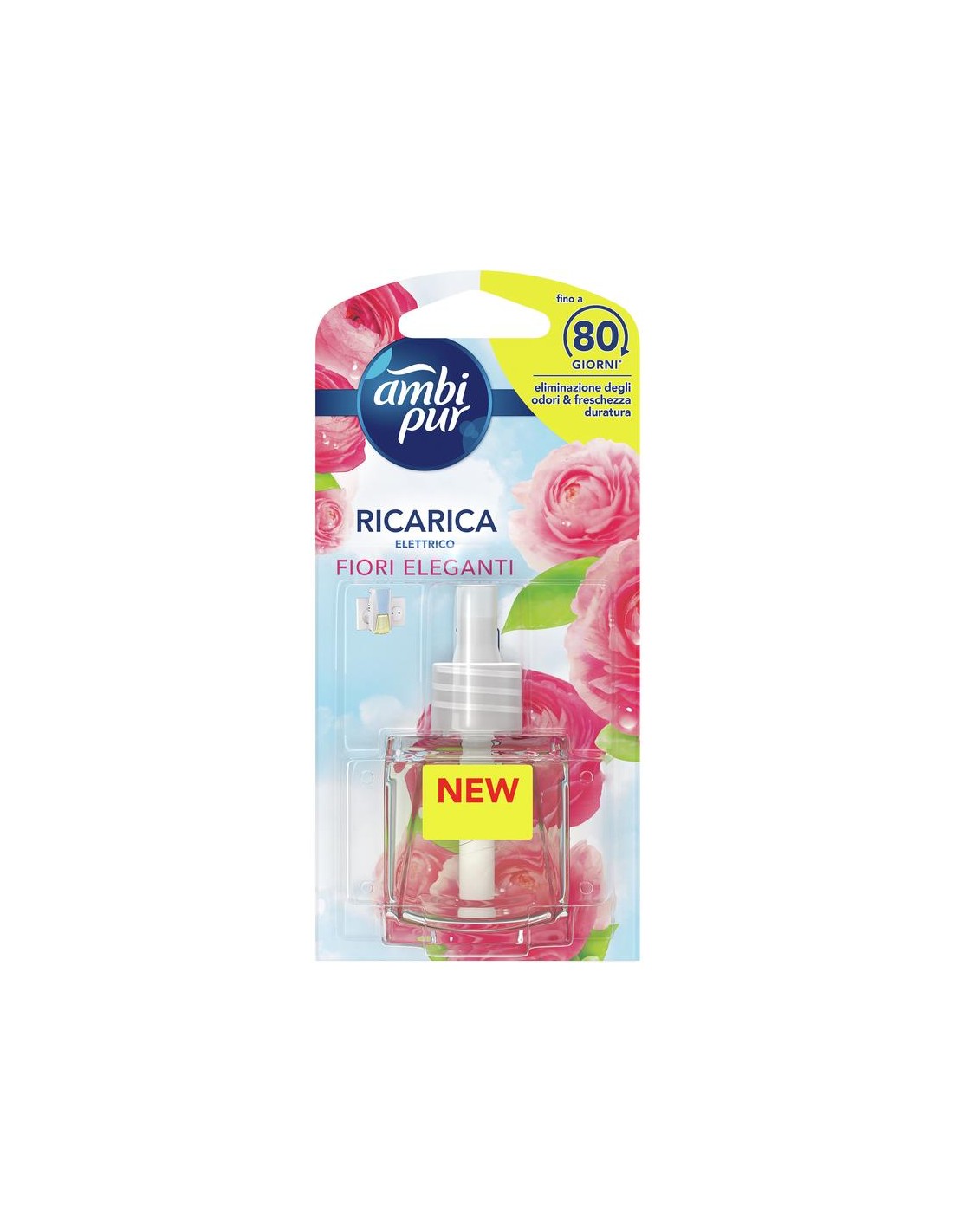 Ambipur Elettrico Ricarica Liquida Fiori Eleganti 20 Ml