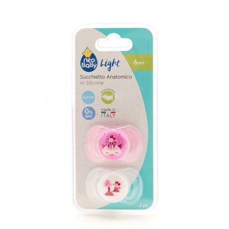 NEOBABY SUCCHIETTO ROSA +6M 2PZ