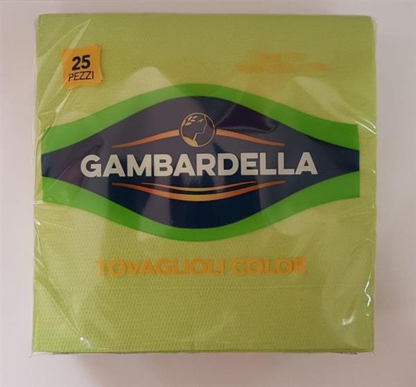 GAMBARDELLA TOVAGLIOLI VERDE MELA 25 PZ