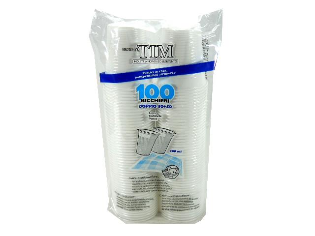 TIM BICCHIERI ACQUA 200CC 100PZ