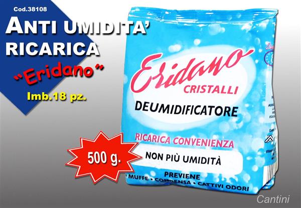 ERIDANO DEUMIDIFICATORE GRANELLI 500 GR