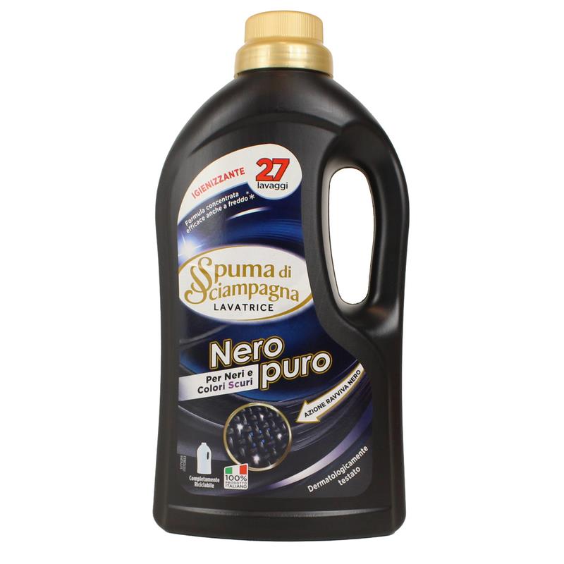 SPUMA SCIAMP.LIQUIDO LAVATRICE 27 MS NERO PURO