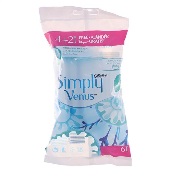 GILLETTE VENUS SIMPLY 4+2 BUSTINA