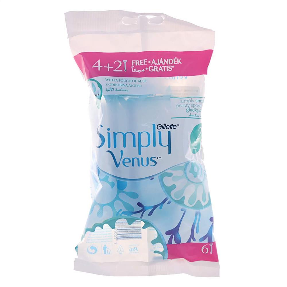 GILLETTE VENUS SIMPLY 4+2 BUSTINA