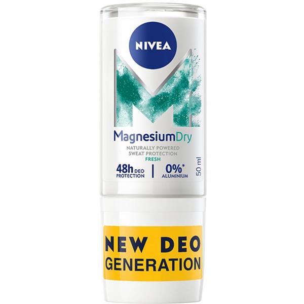 NIVEA DEO ROLLON MAGNESIUM DRY FRESH DONNA 50 ML