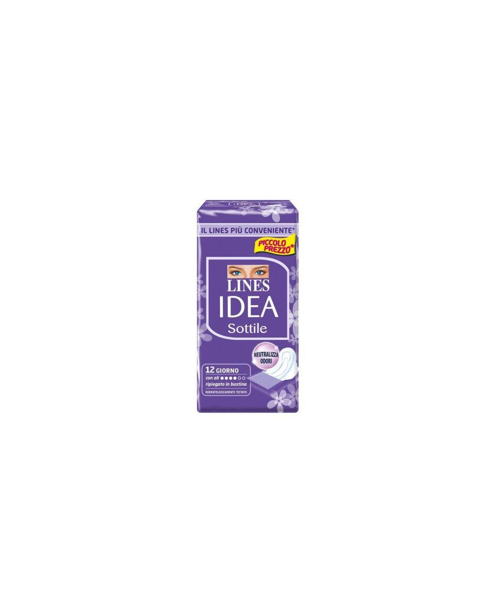 LINES IDEA SOTTILE CON ALI VIOLA 12 PZ