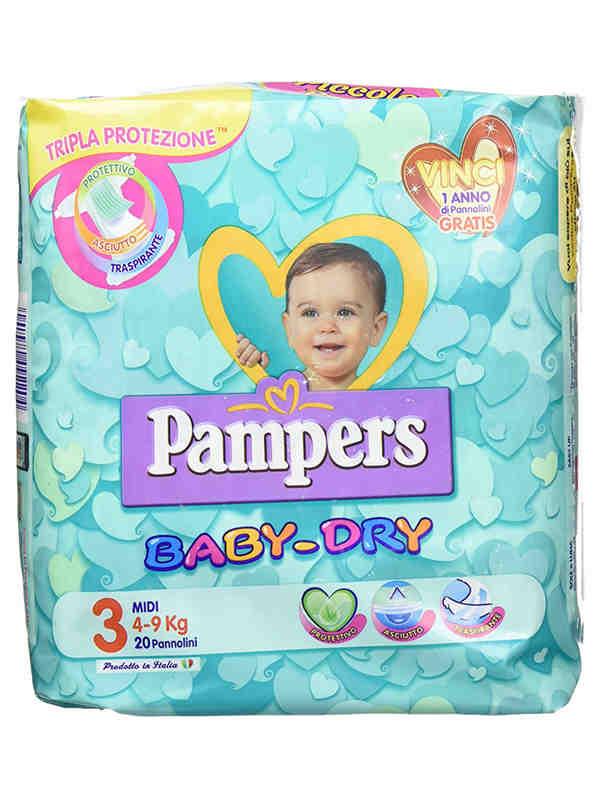 PAMPERS BABY DRY MIDI 4/9 (3)