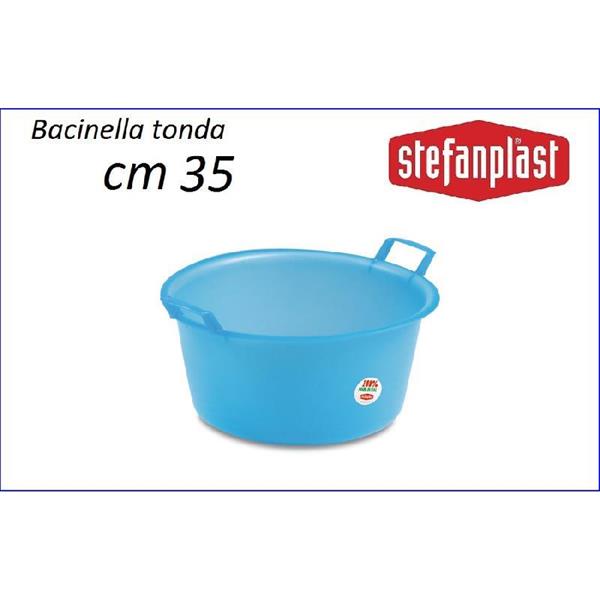 STEFANPLAST BACINELLA TONDA 35 AZZURRA