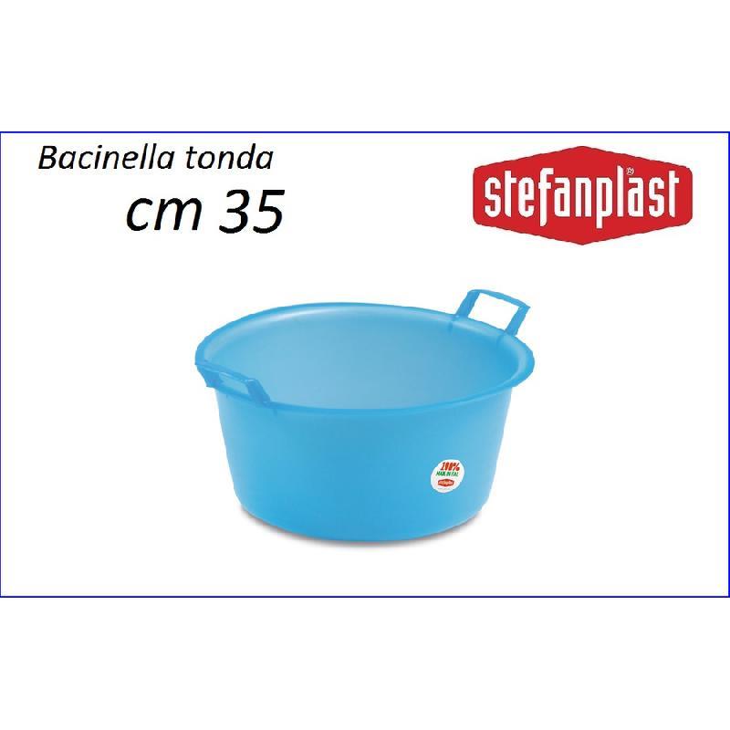 STEFANPLAST BACINELLA TONDA 35 AZZURRA